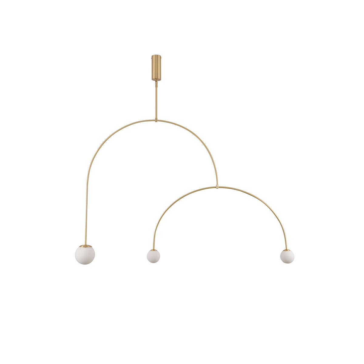 Lustra Chandelier Mobile Black Minimalist