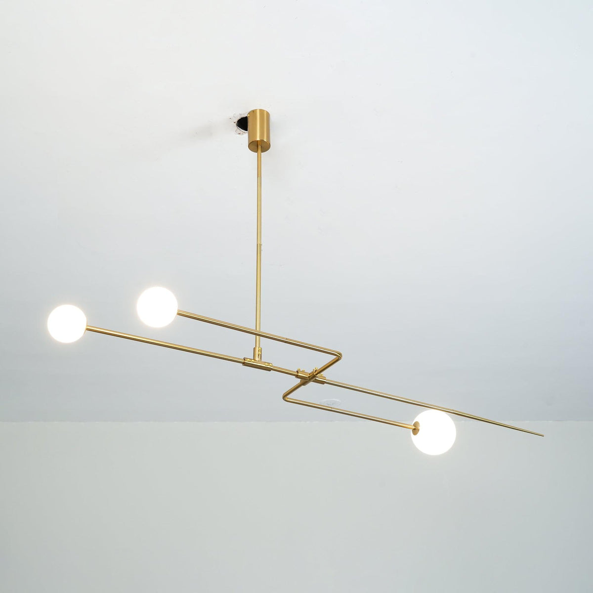 Lustra Chandelier Mobile Black Minimalist