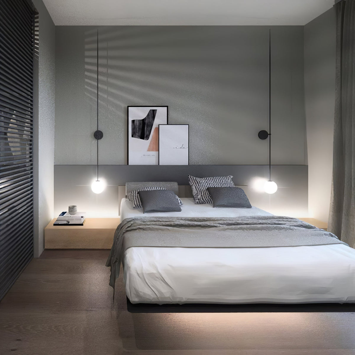 Gizmo Aplique de pared Vidrio Moderno Minimalista