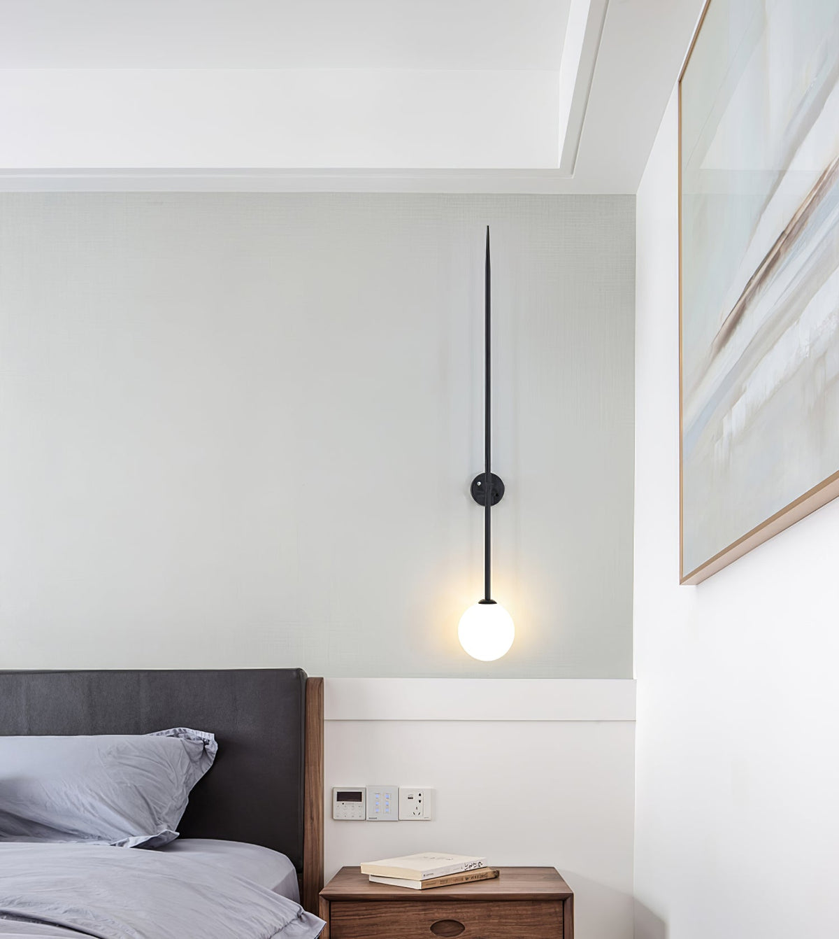 Gizmo Aplique de pared Vidrio Moderno Minimalista