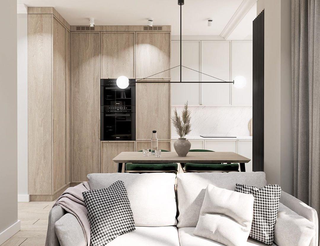 Lustra Chandelier Mobile Black Minimalist