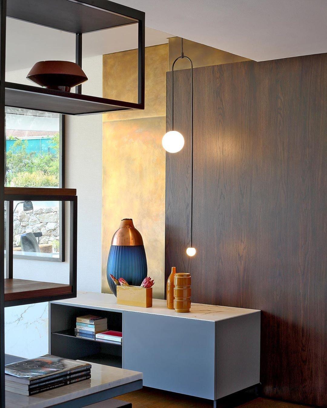 Lustra Chandelier Mobile Black Minimalist