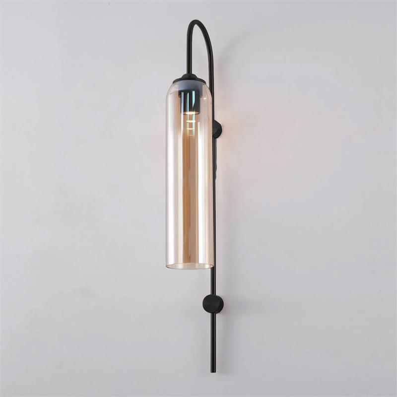 Anoriel Aplique de pared Vidrio Moderno Minimalista