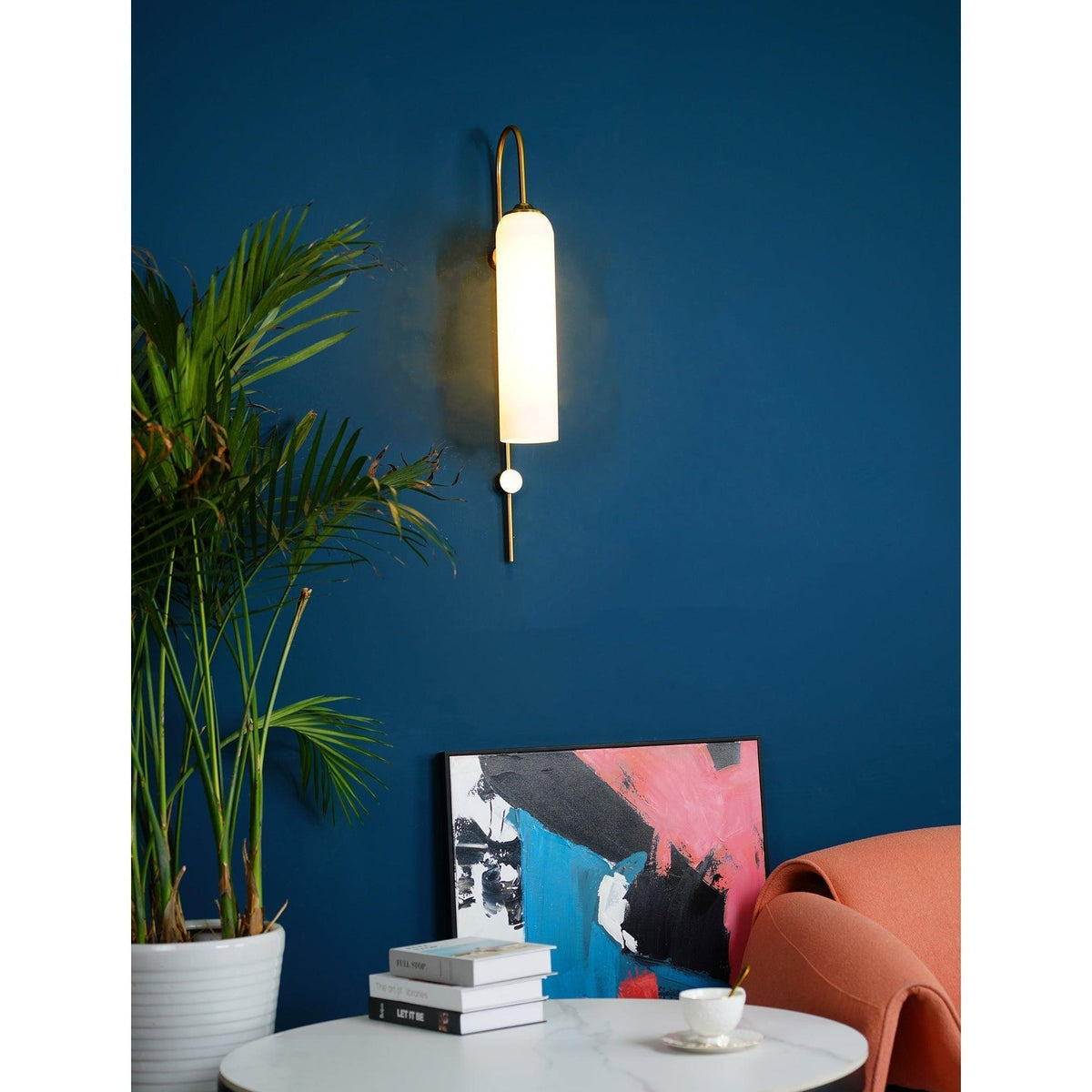 Anoriel Aplique de pared Vidrio Moderno Minimalista