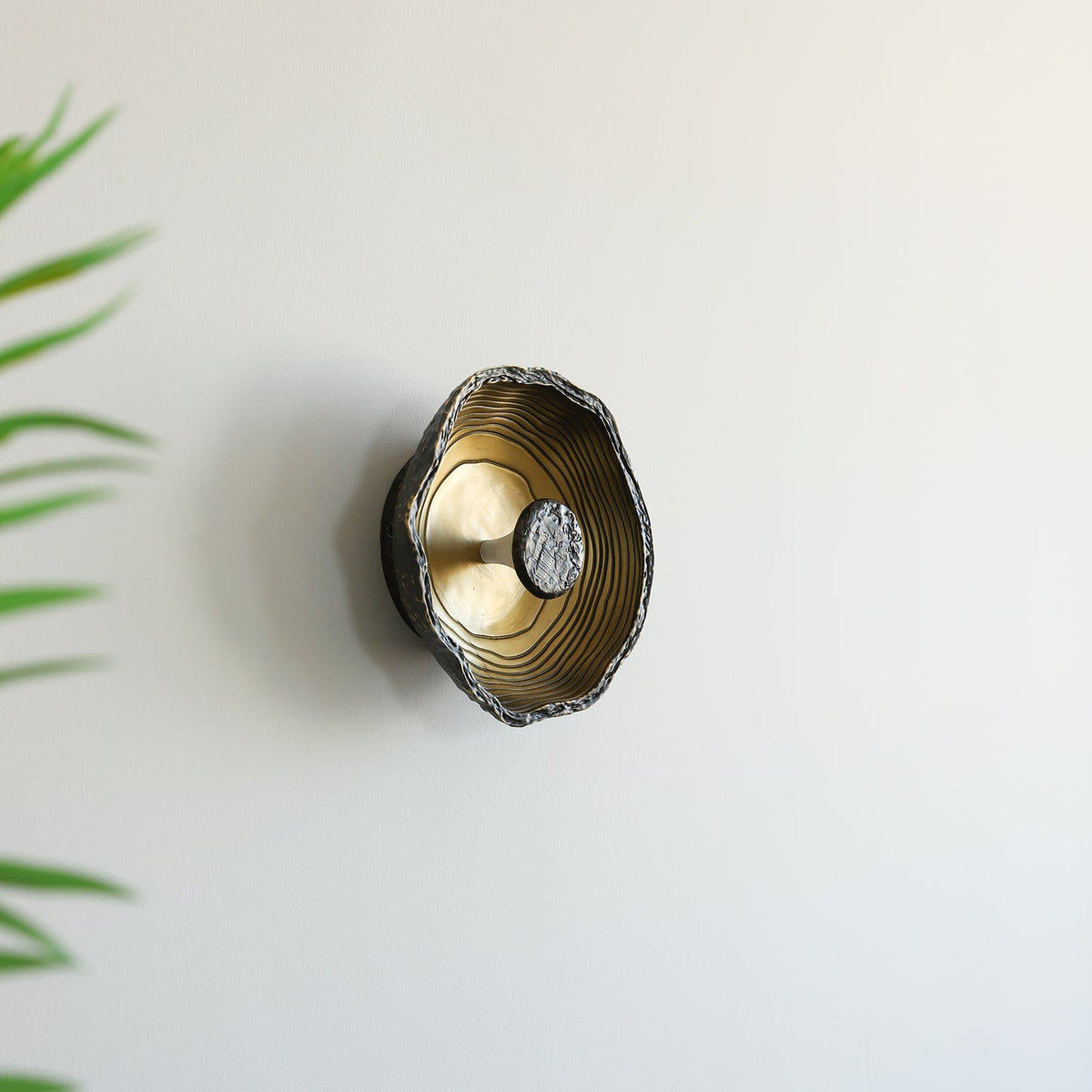 Aurevra aplique de pared negro