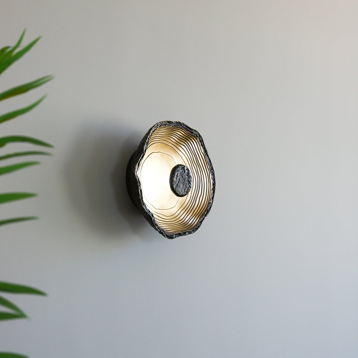 Aurevra aplique de pared negro