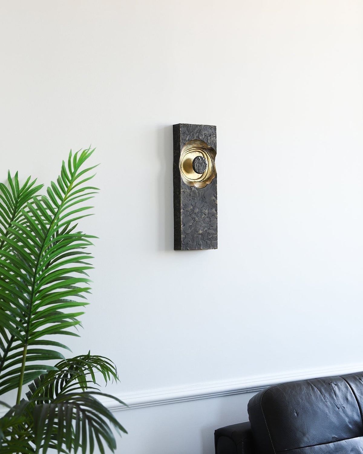 Aurevra aplique de pared negro