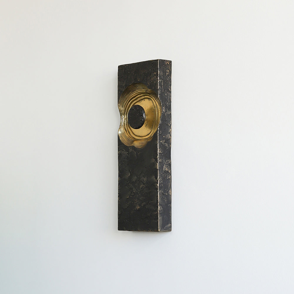 Aurevra aplique de pared negro