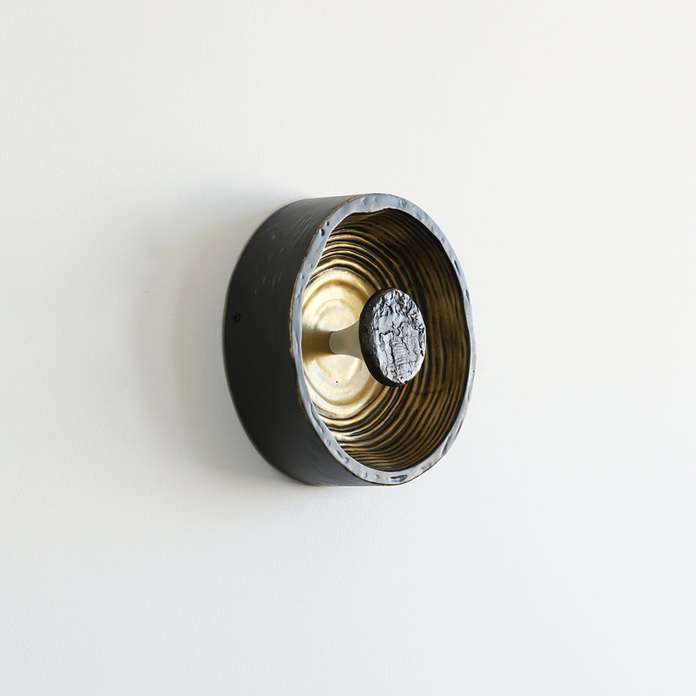 Aurevra aplique de pared negro