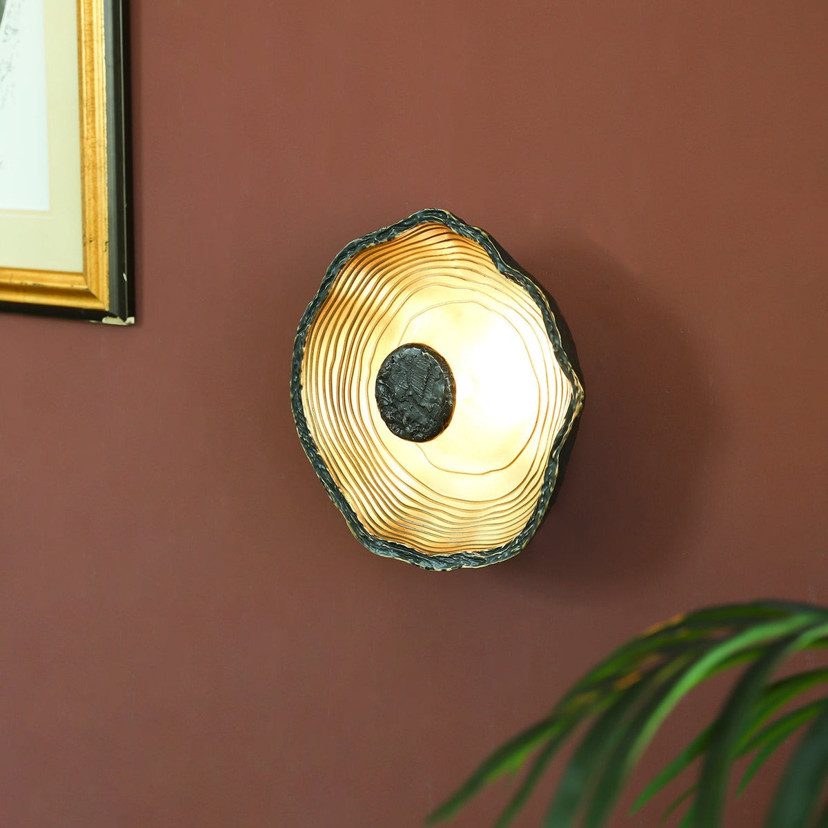 Aurevra aplique de pared negro