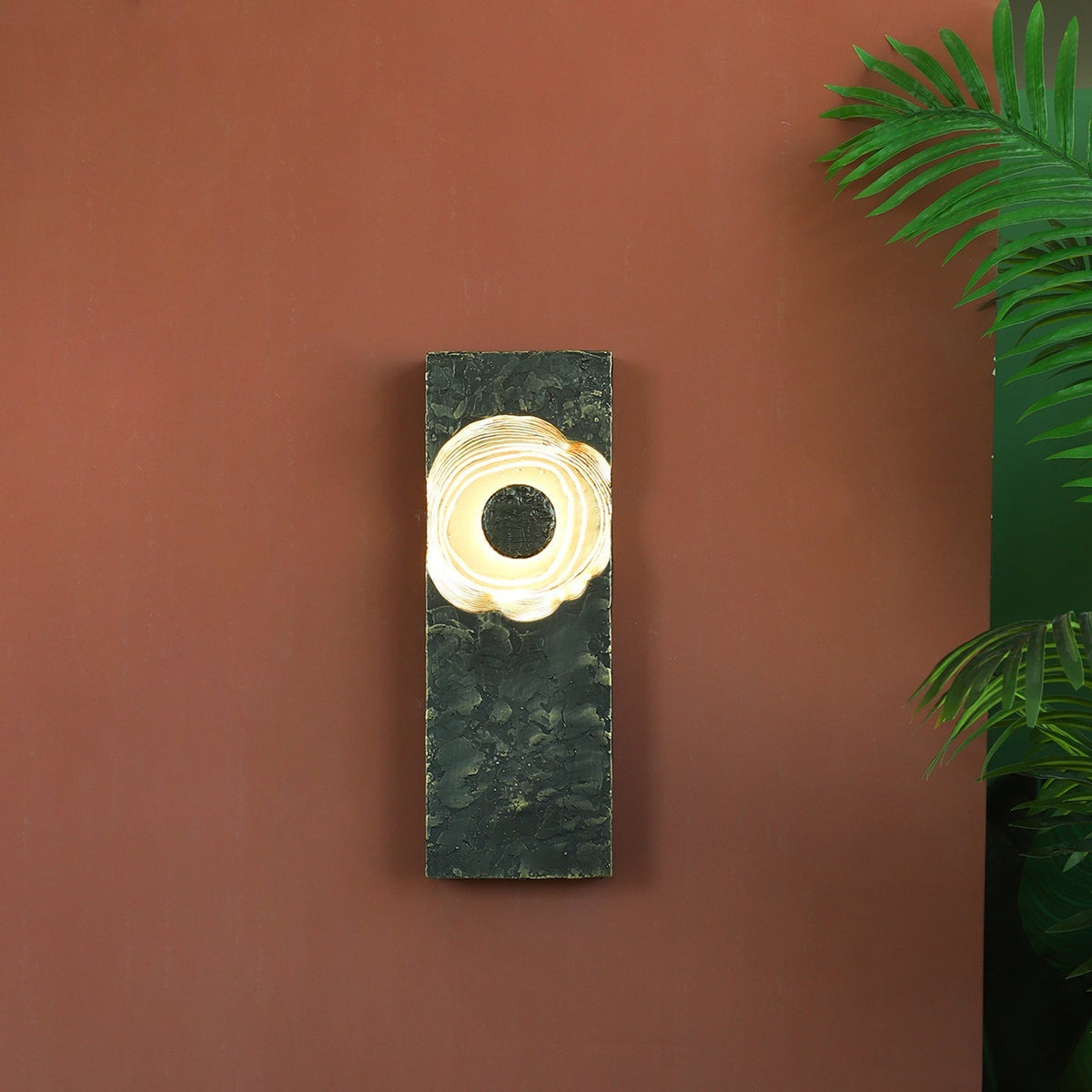 Aurevra aplique de pared negro