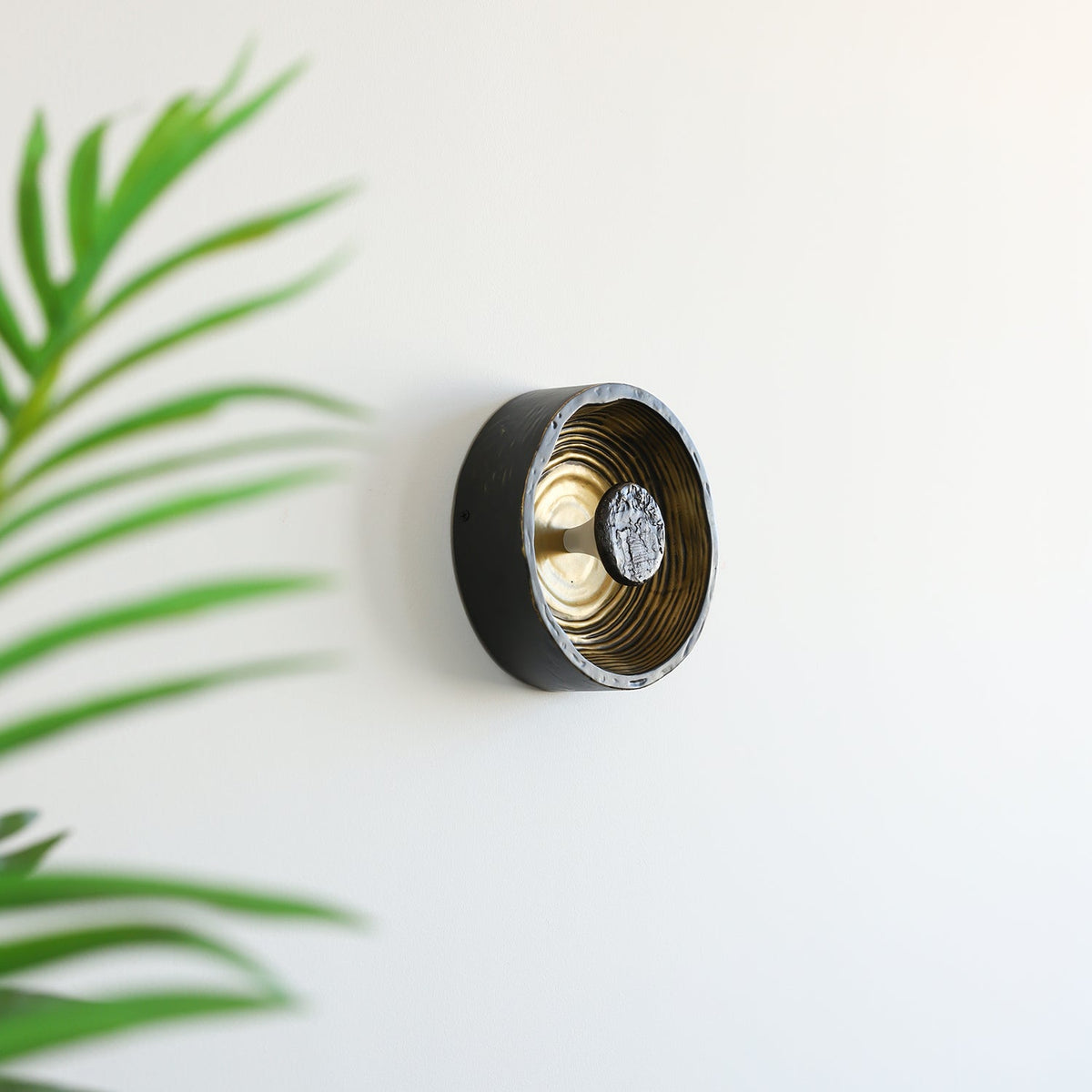Aurevra aplique de pared negro