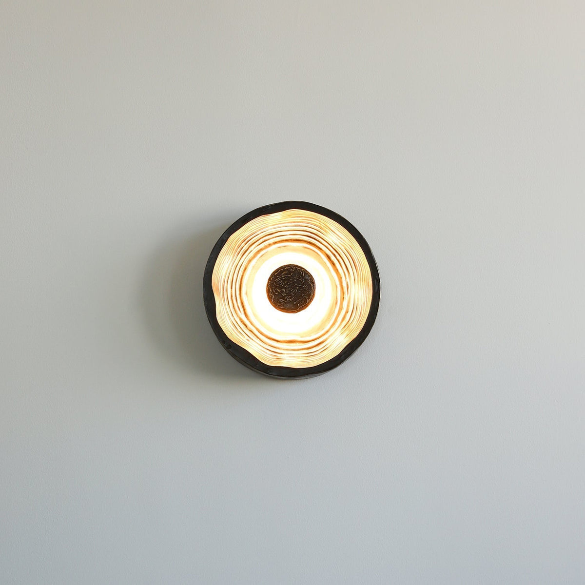 Aurevra aplique de pared negro