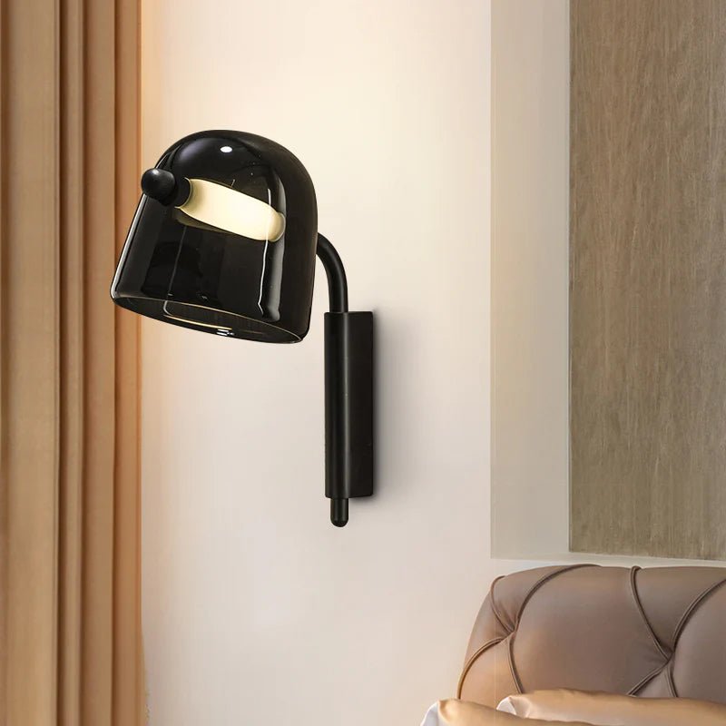 Penumbra aplique de pared Premium nórdico de arte con vidrio