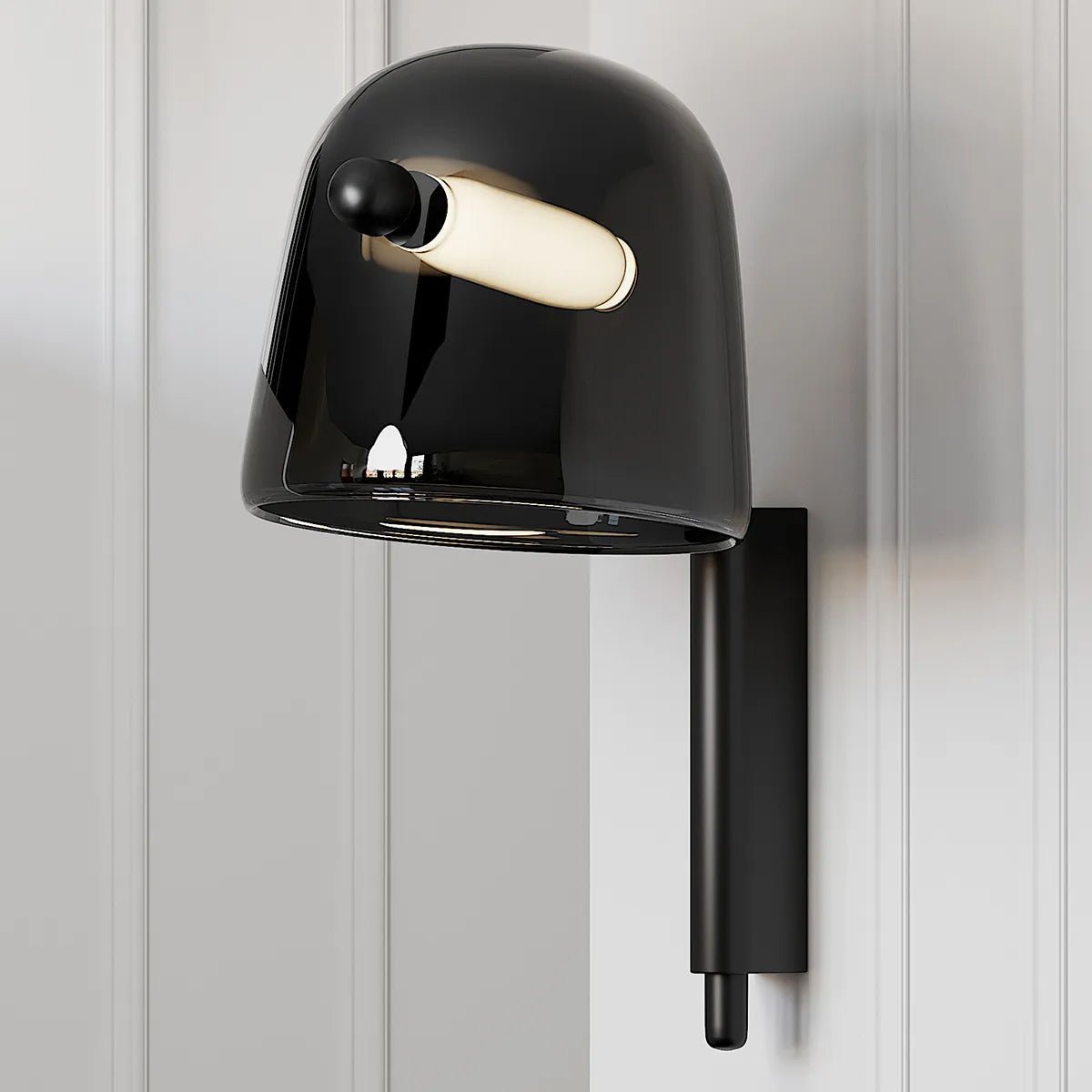 Penumbra aplique de pared Premium nórdico de arte con vidrio