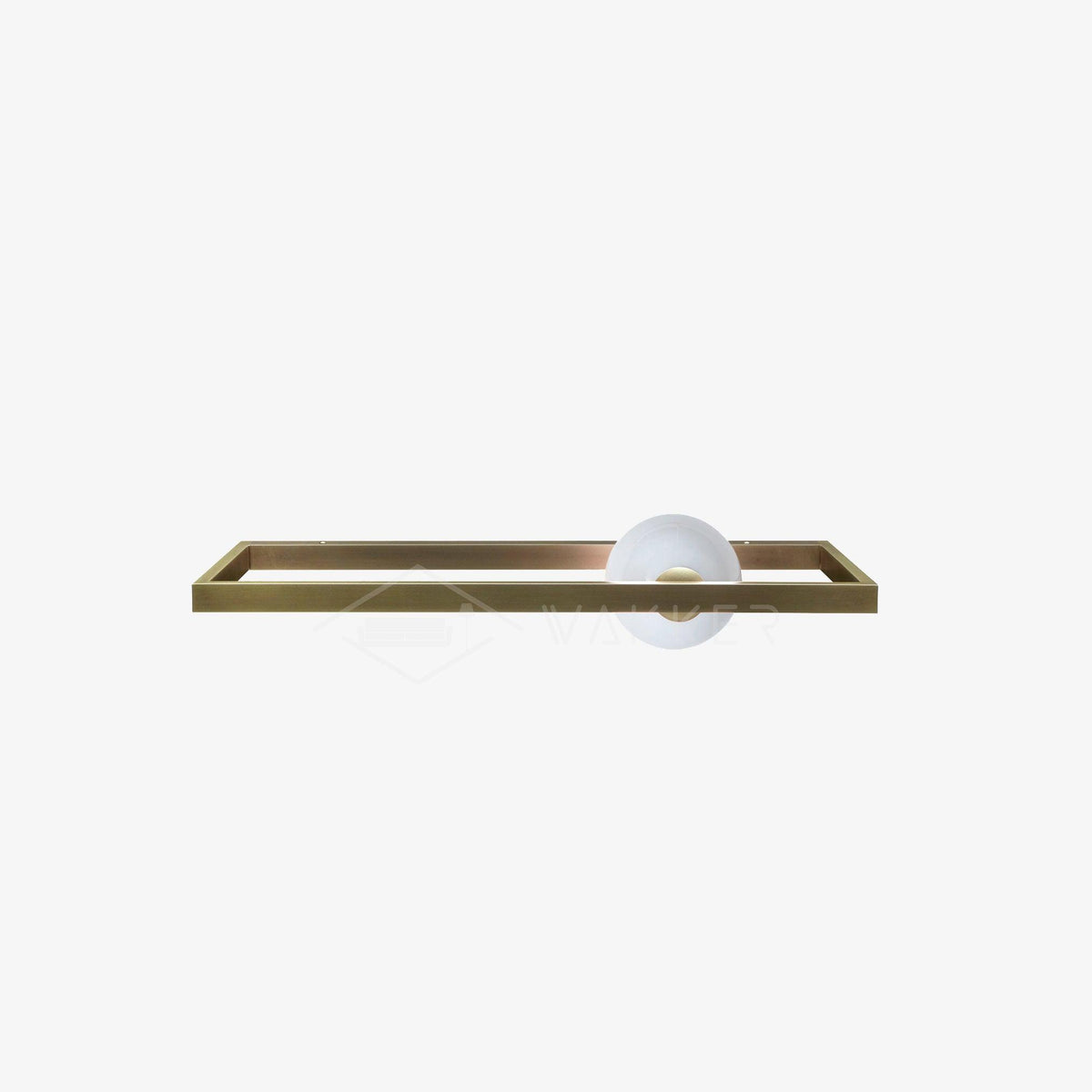 Etalarae aplique de pared moderno minimalista de vidrio