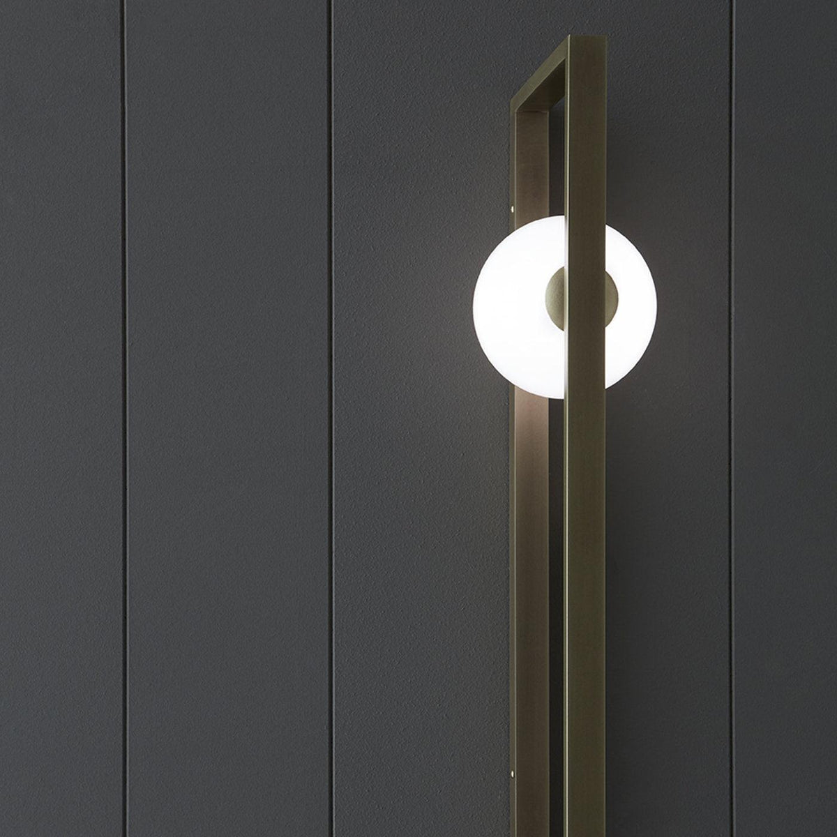 Etalarae aplique de pared moderno minimalista de vidrio