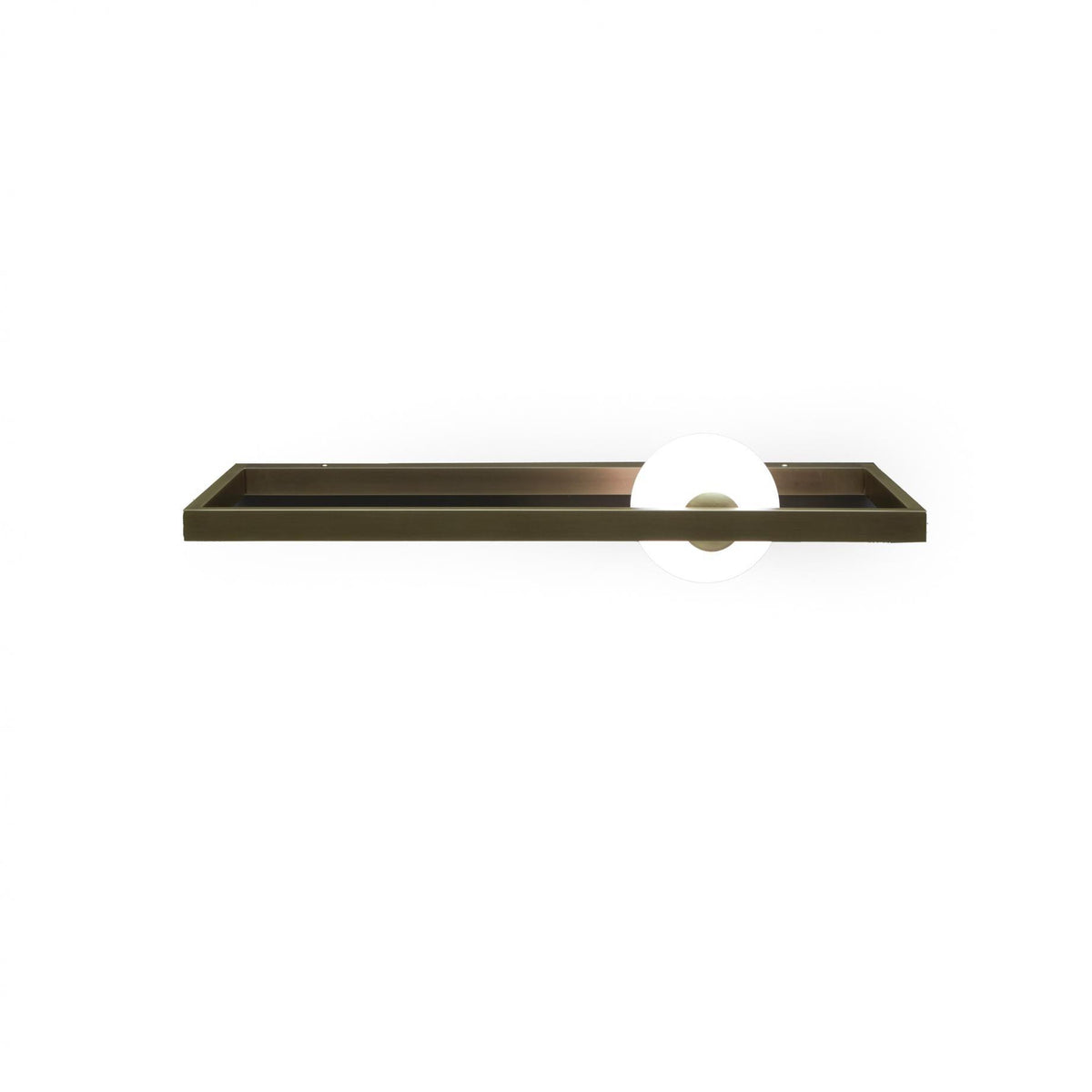Etalarae aplique de pared moderno minimalista de vidrio