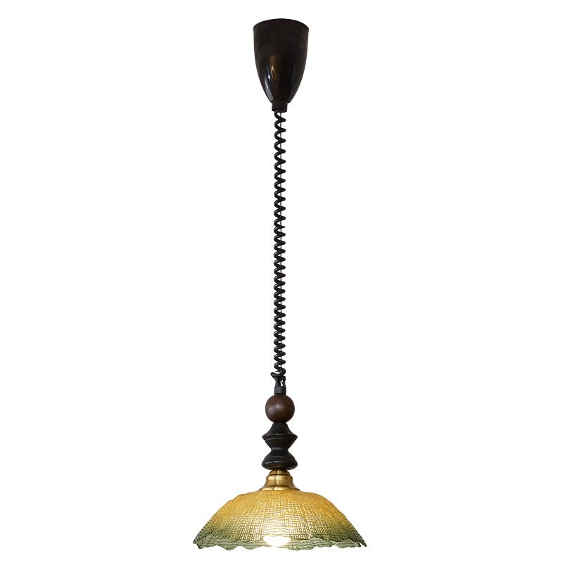 Nydoreth lámpara colgante elegancia Vintage Art de madera