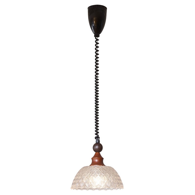 Nydoreth lámpara colgante elegancia Vintage Art de madera