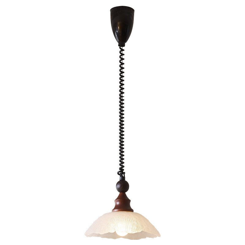 Nydoreth lámpara colgante elegancia Vintage Art de madera