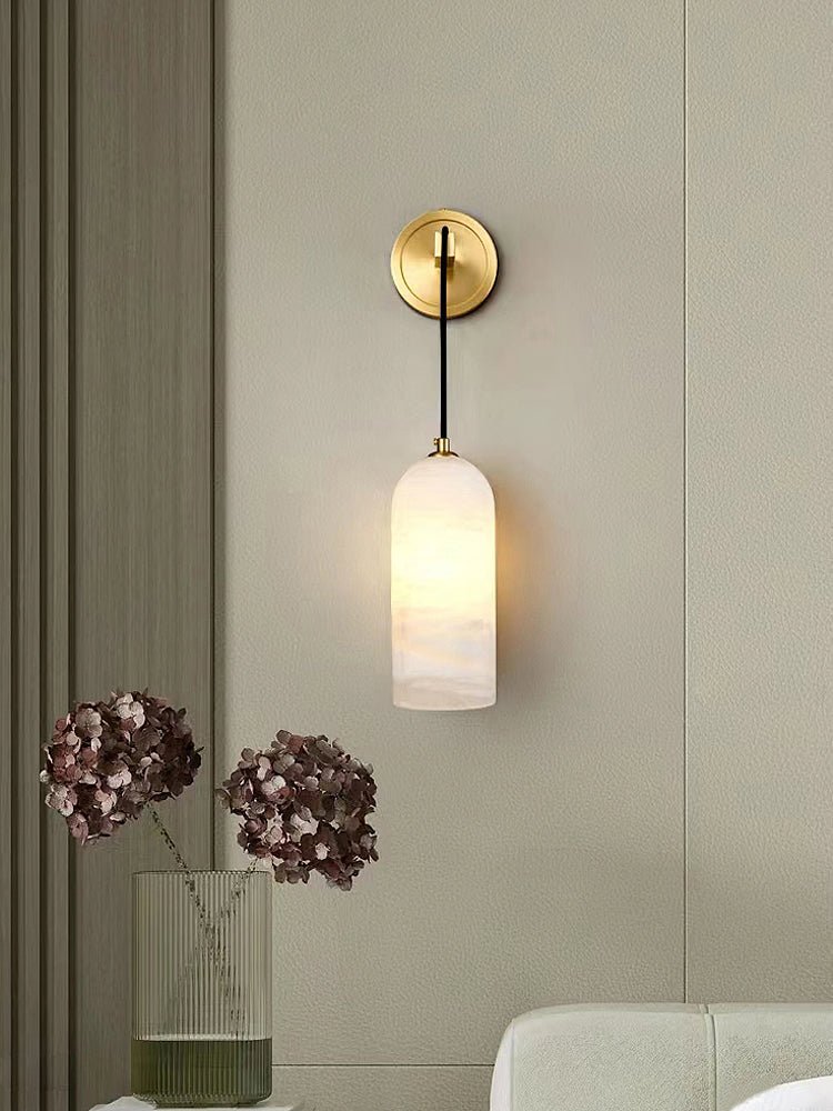 Haelion aplique de pared alabastro