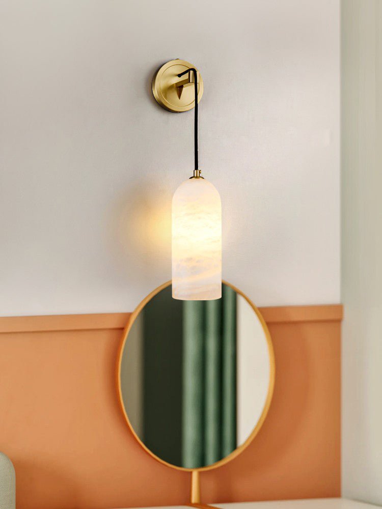 Haelion aplique de pared alabastro