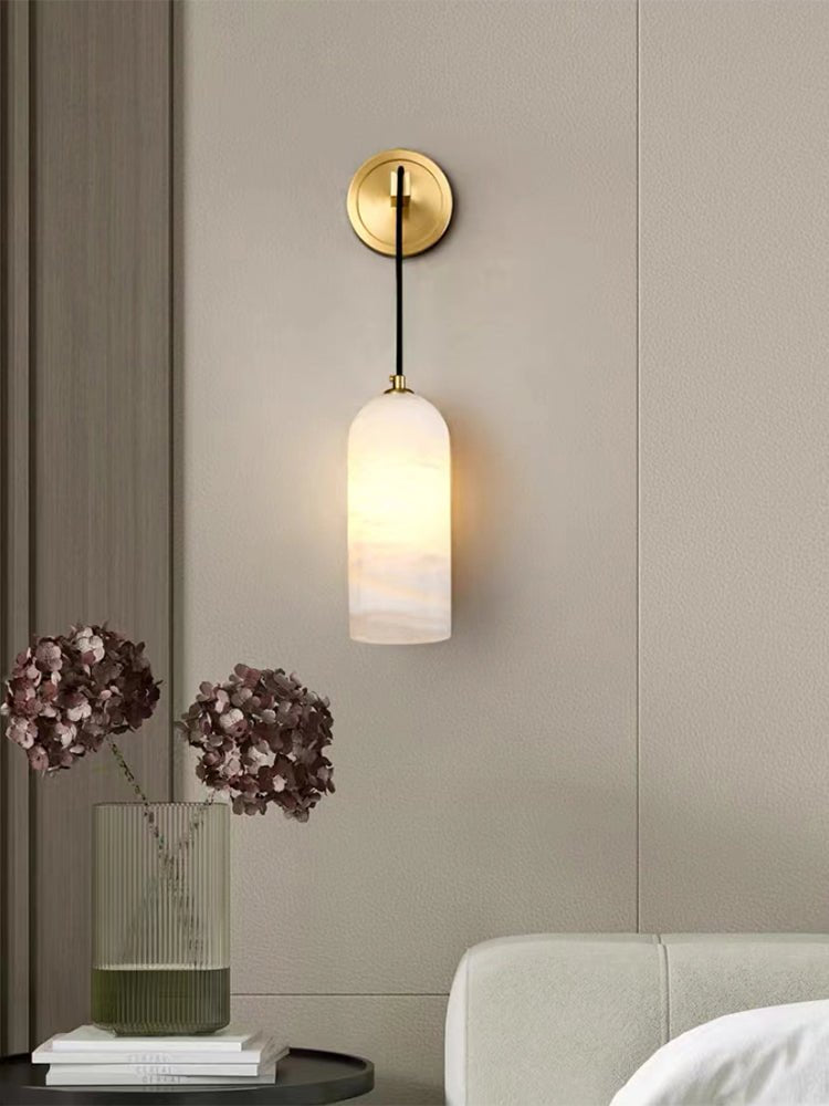 Haelion aplique de pared alabastro