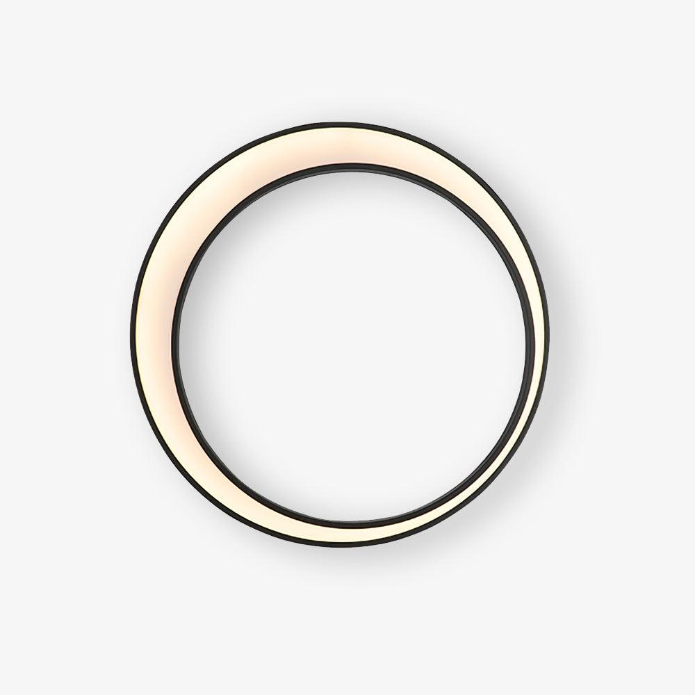 Noreliella aplique de pared circular LED exterior