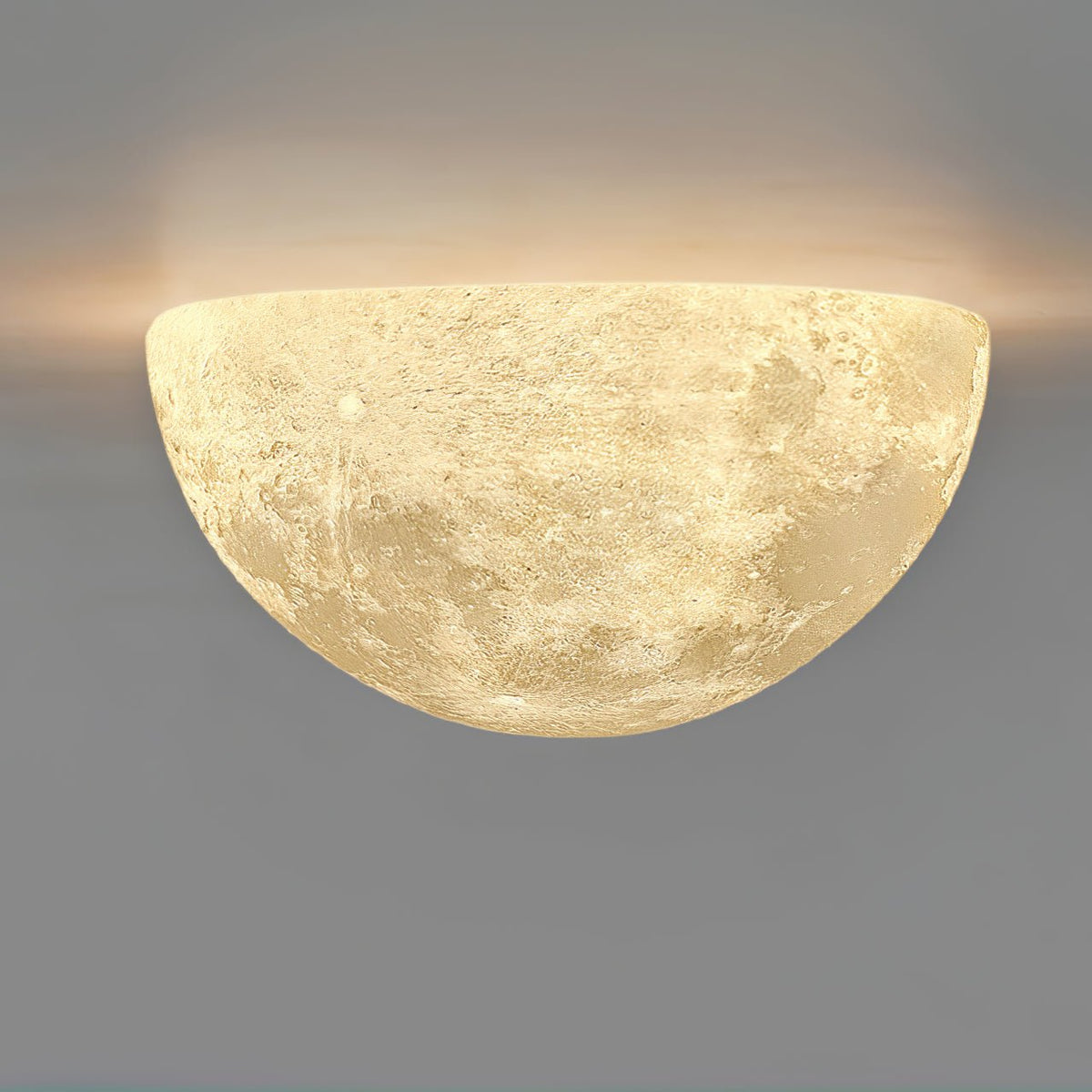 Brivel aplique de pared nórdico Art Moon 3D plástico