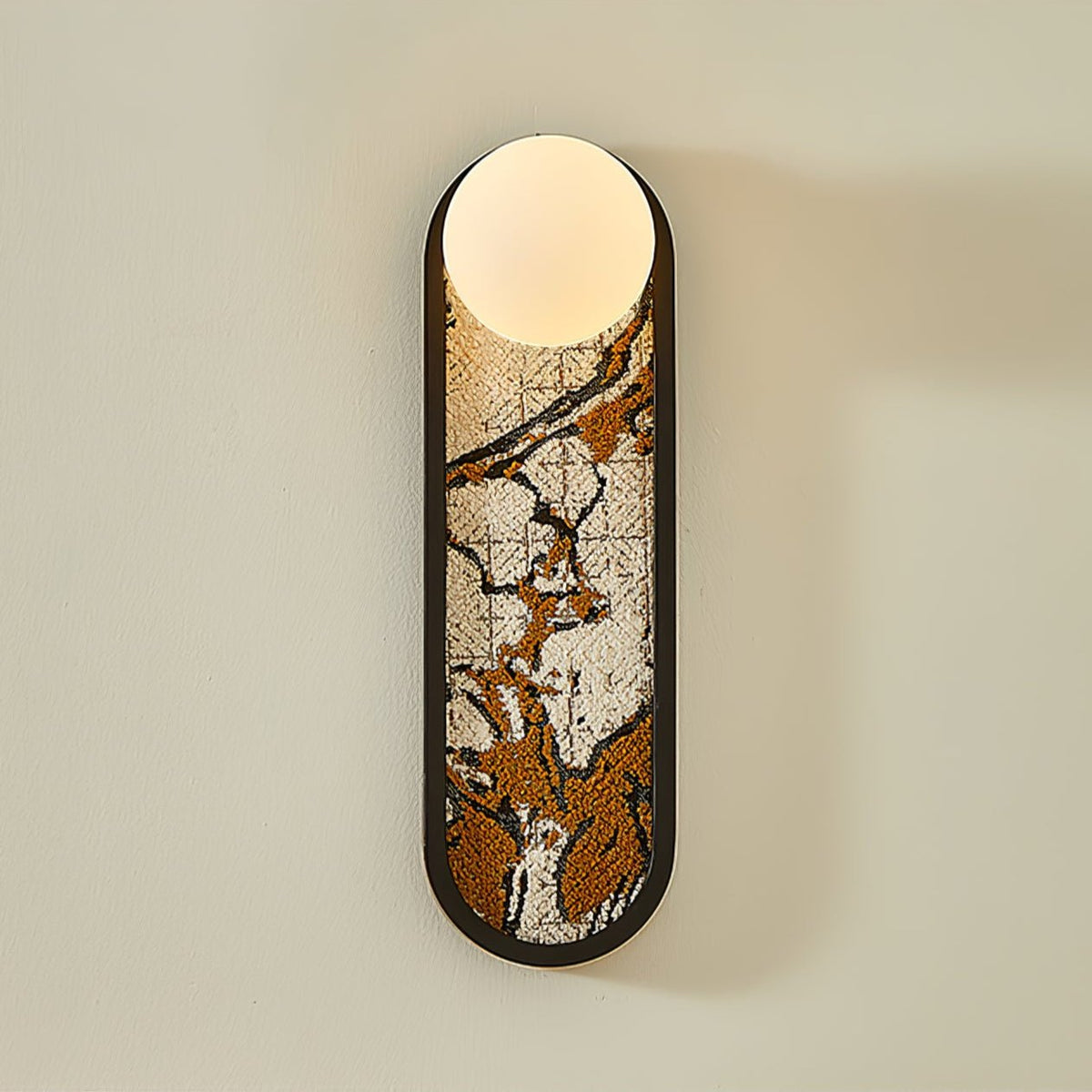 Uzorus aplique de pared Premium nórdico con arte en tejido