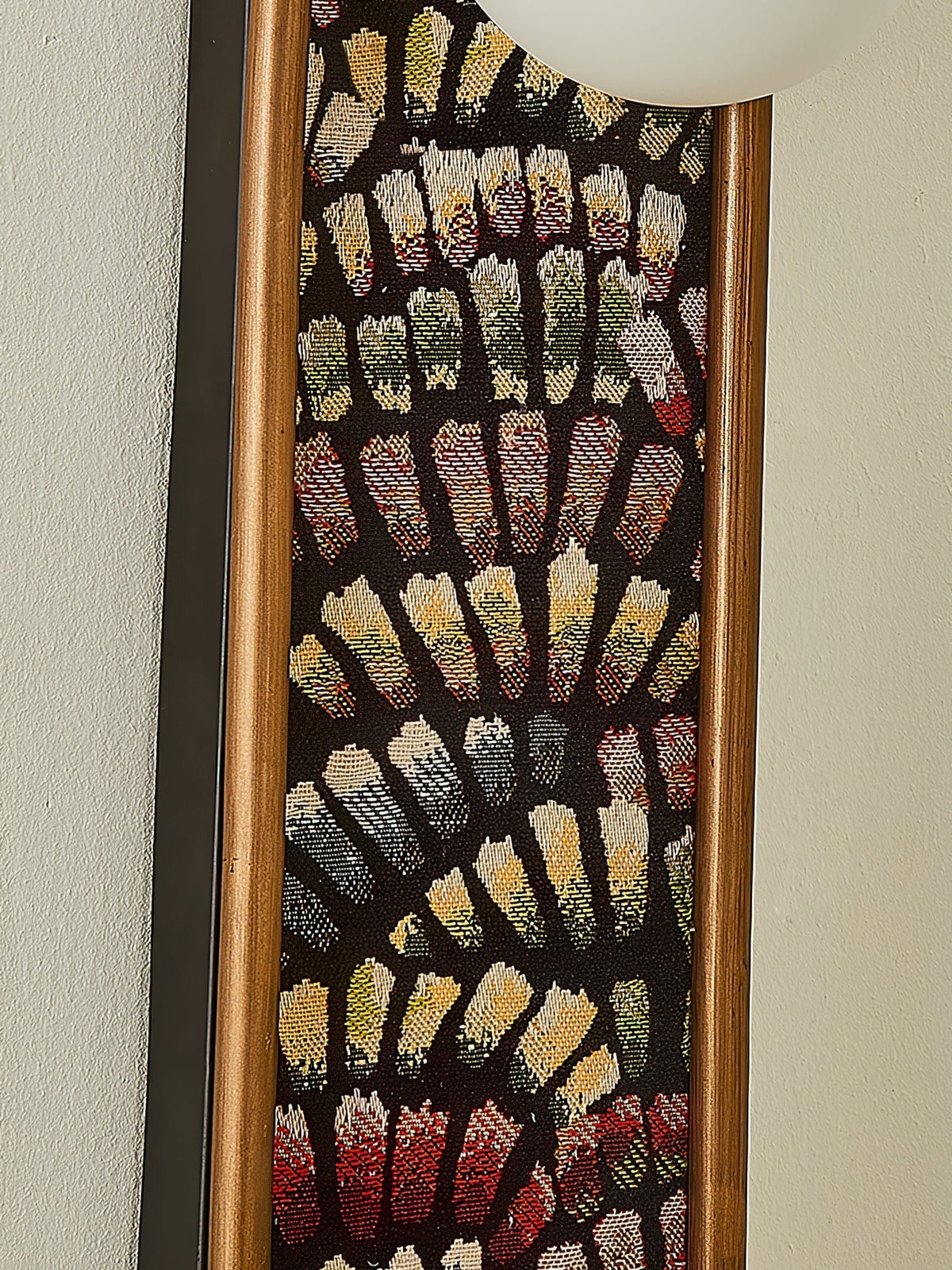 Uzorus aplique de pared Premium nórdico con arte en tejido
