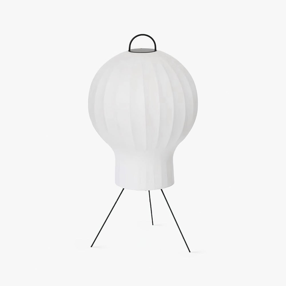 Balloon lámpara de pie minimalista de seda