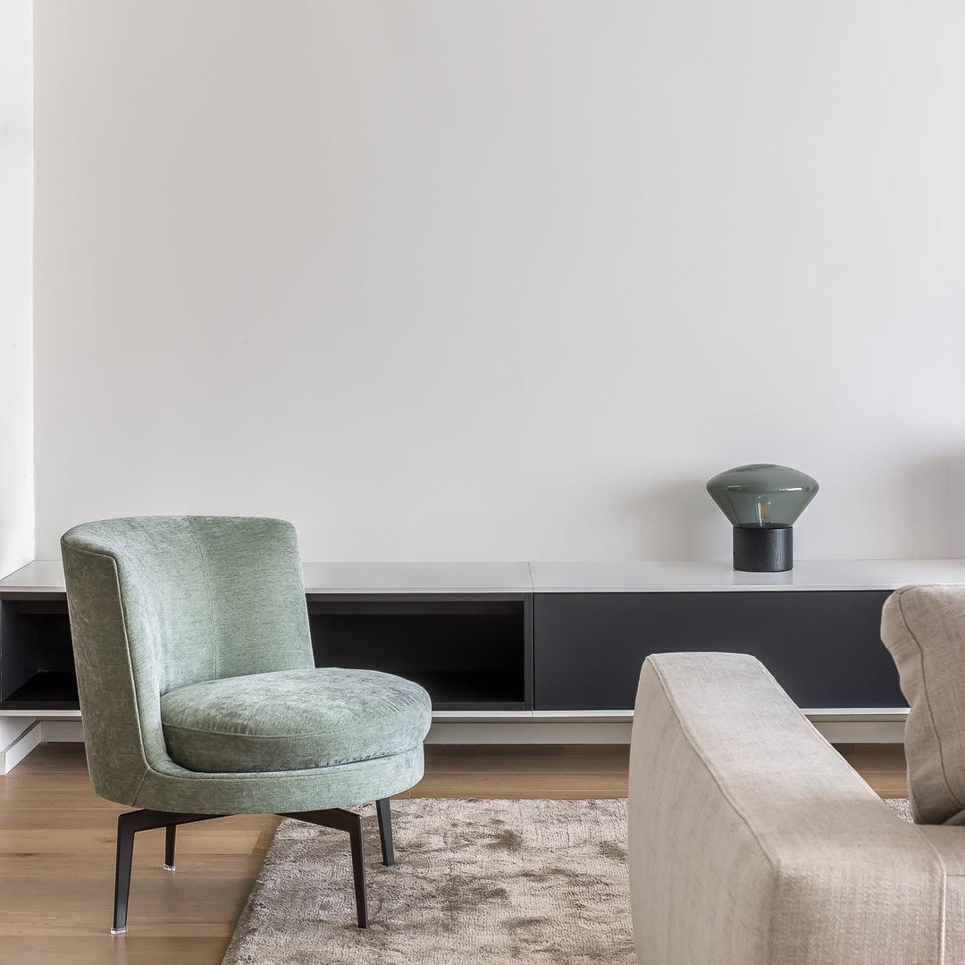 Sylirella lámpara de mesa minimalista de madera