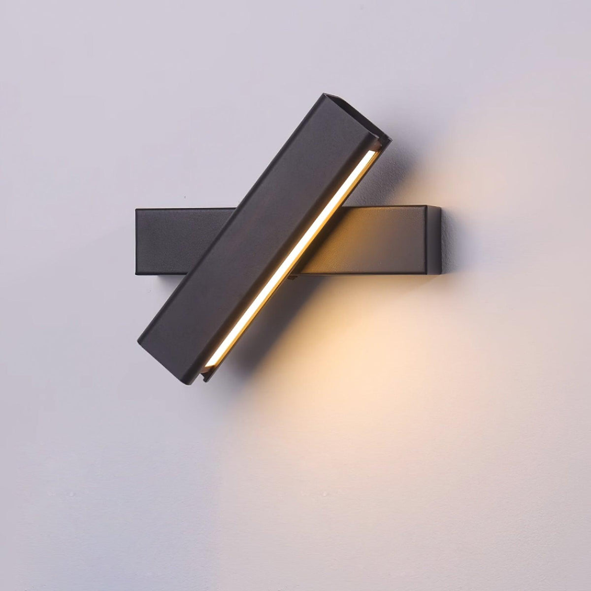 Aplique de pared regulable de aluminio para dormitorio y sala de estar