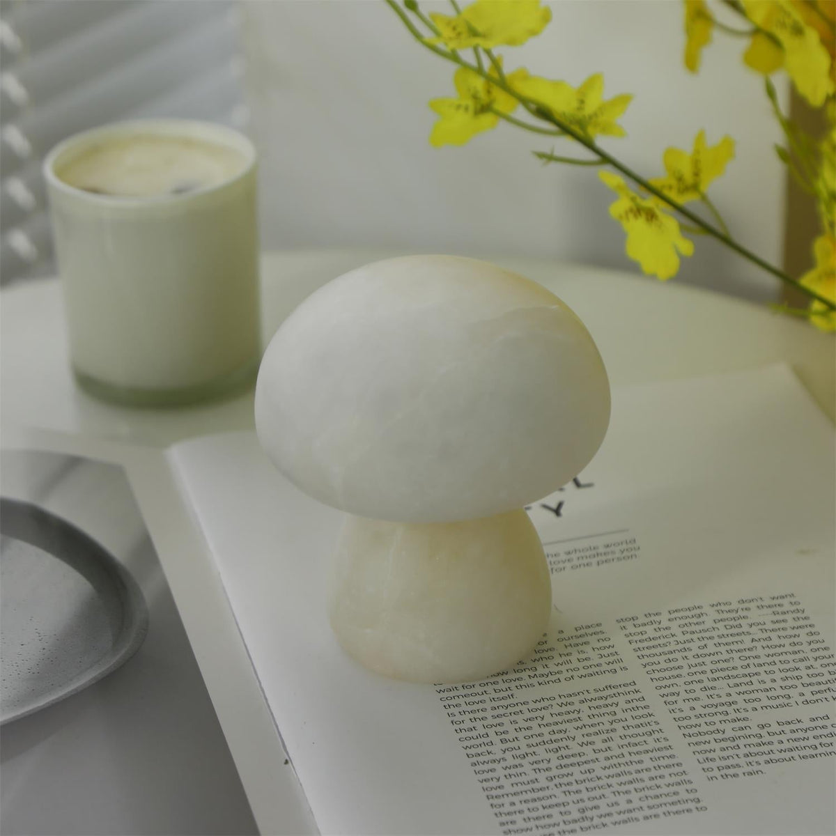 Fungi lámpara de mesa con batería integrada