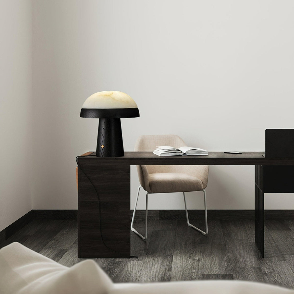 Nexore lámpara de mesa de madera
