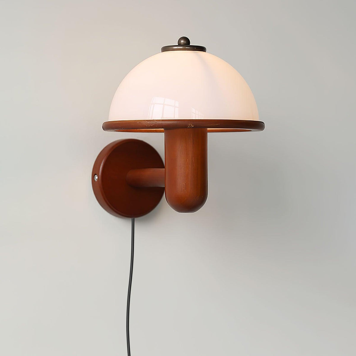Elvarira aplique de pared de madera de seta