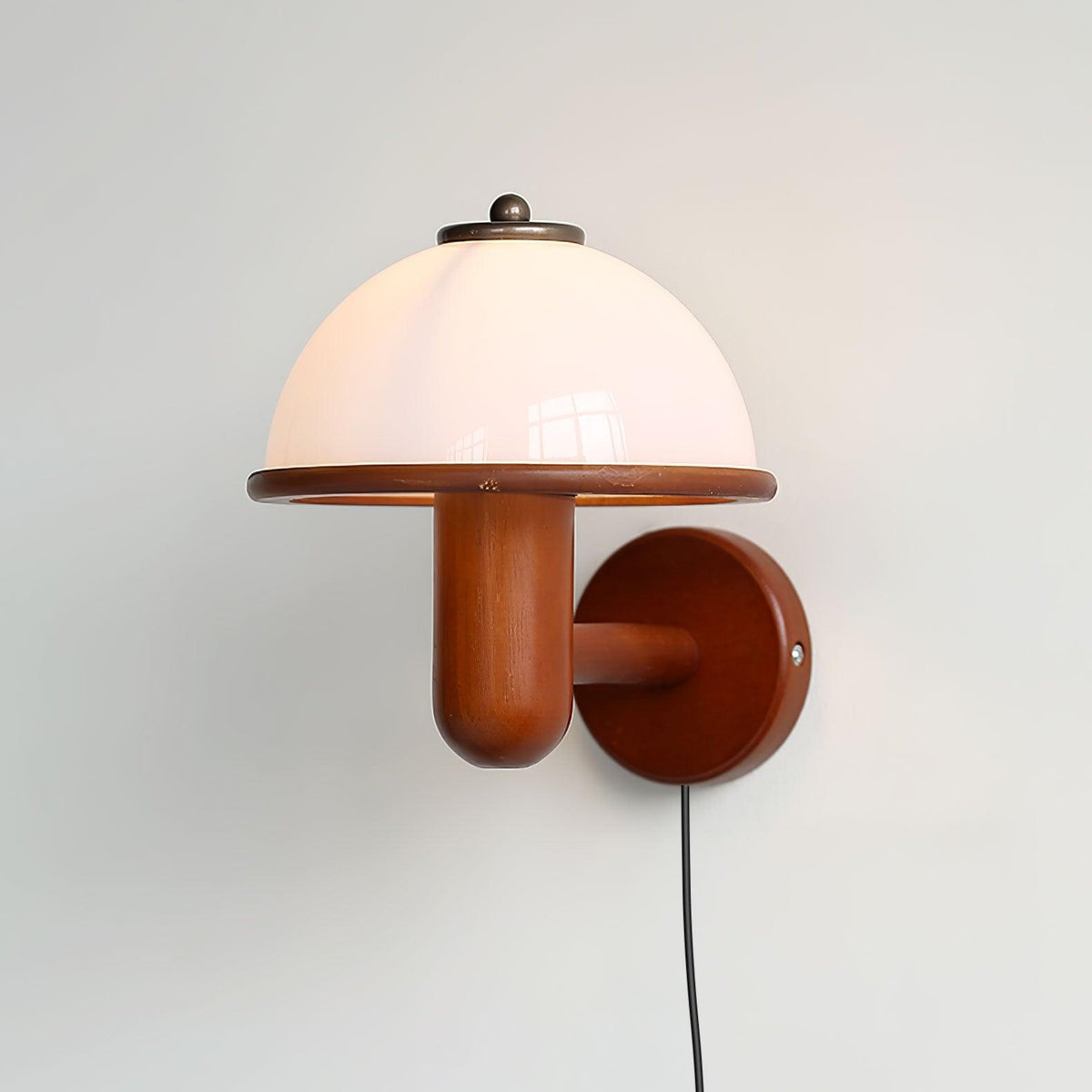 Elvarira aplique de pared de madera de seta