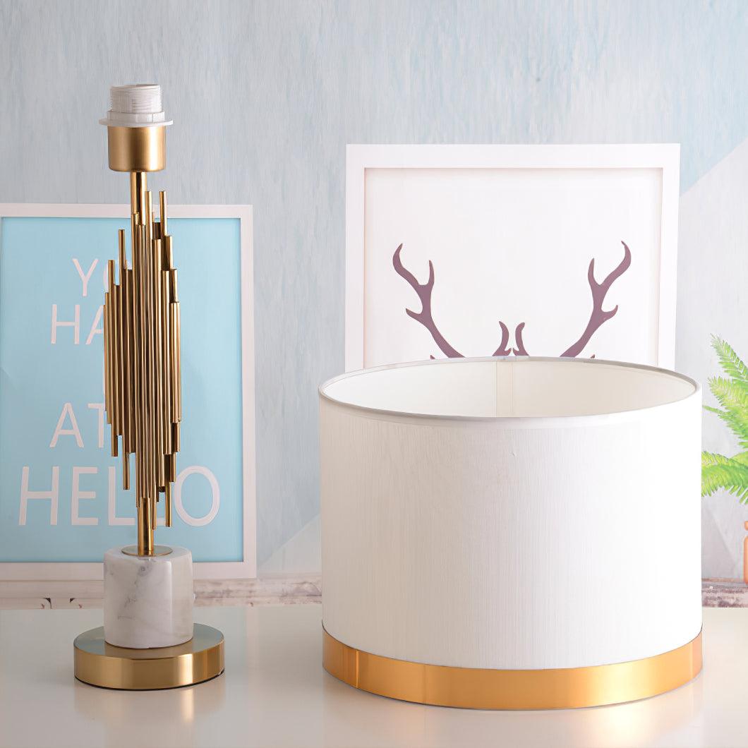 Opus lámpara de mesa de mármol estilo Art Deco