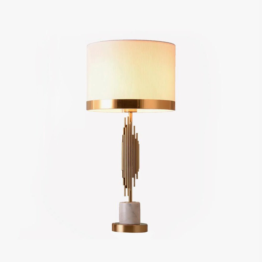 Opus lámpara de mesa de mármol estilo Art Deco