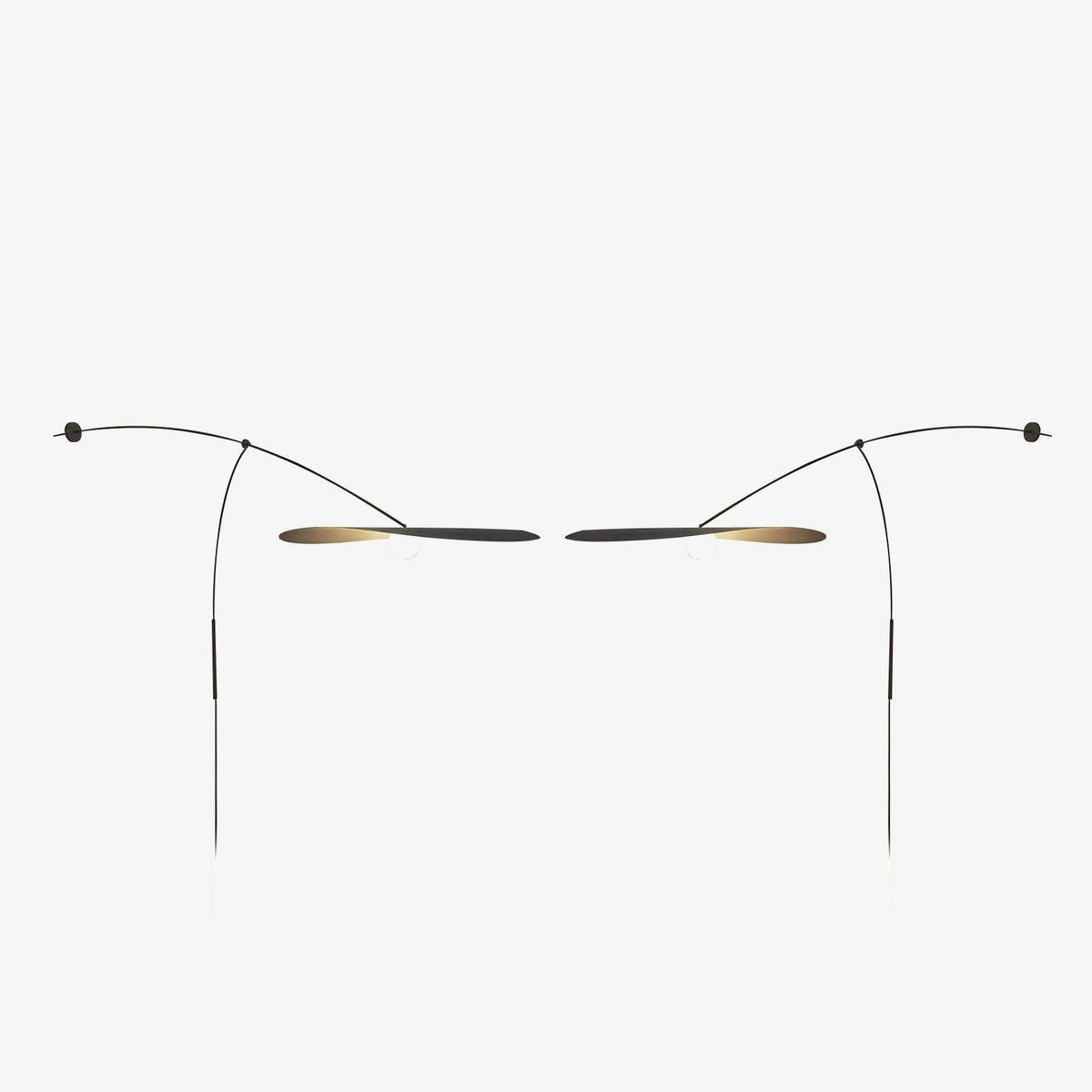 Tirove aplique de pared vidrio minimalista