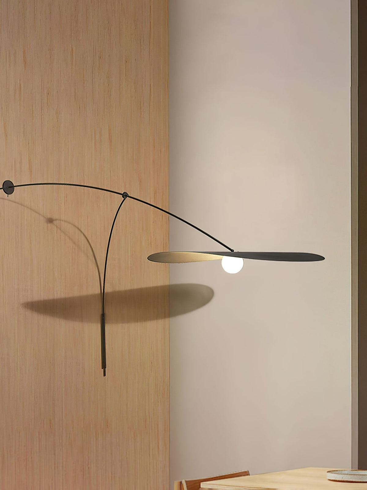 Tirove aplique de pared vidrio minimalista