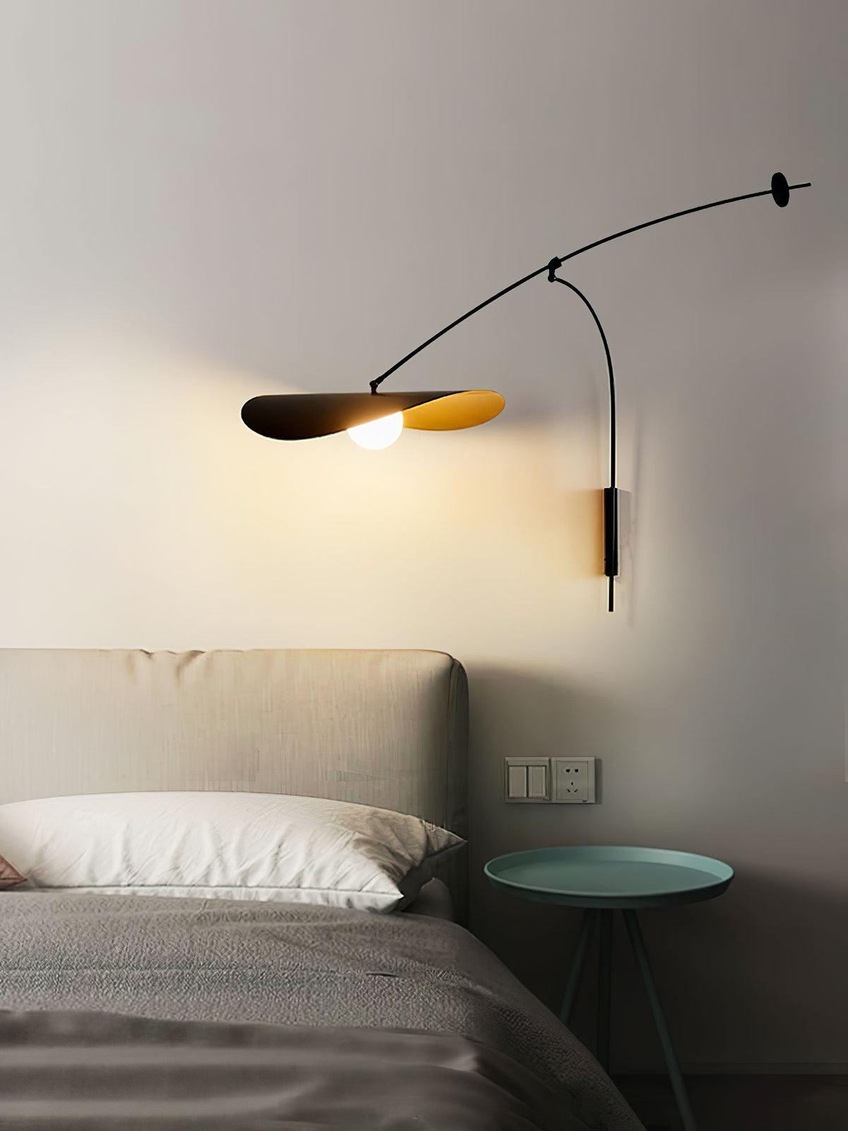 Tirove aplique de pared vidrio minimalista