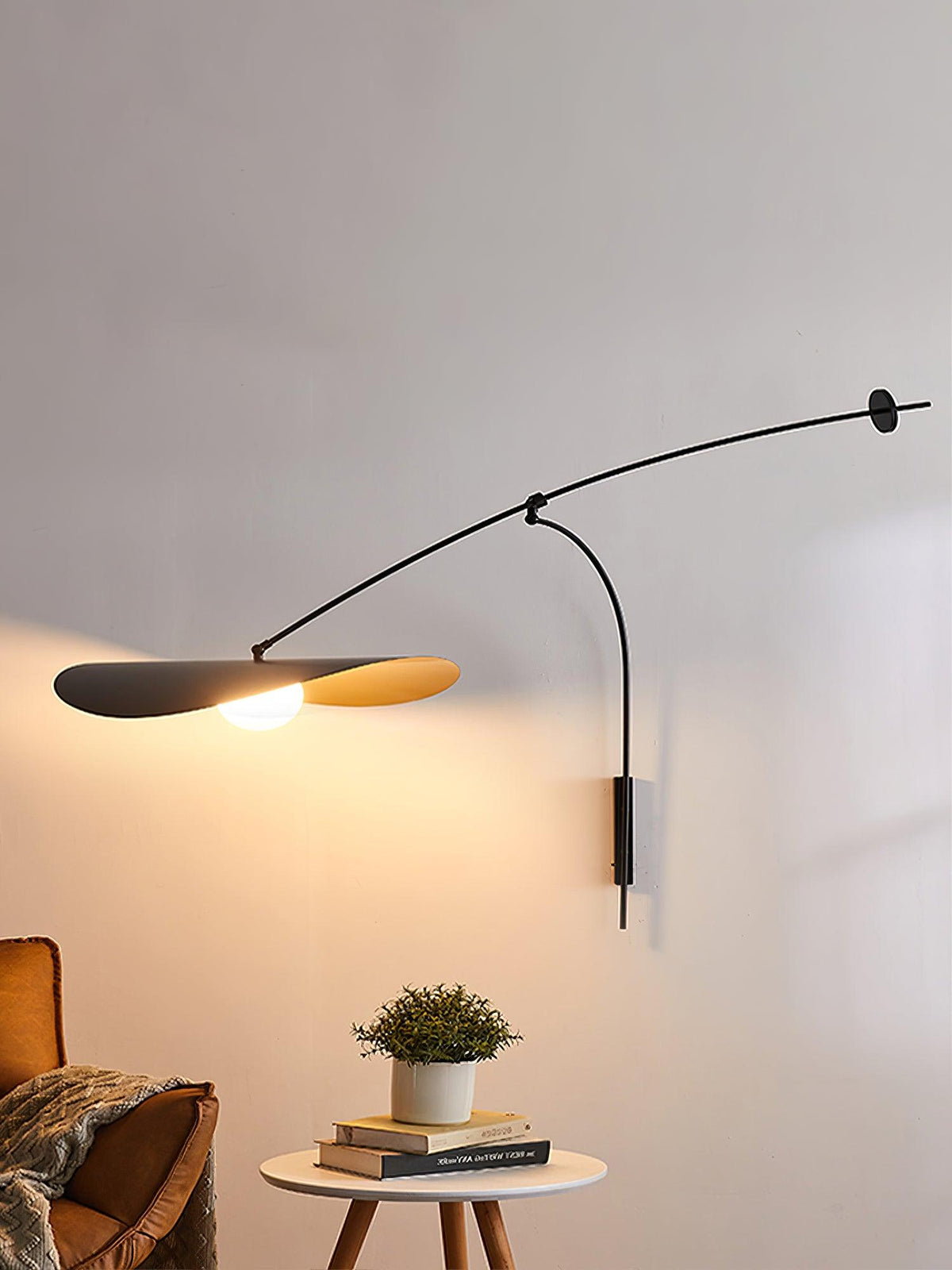Tirove aplique de pared vidrio minimalista