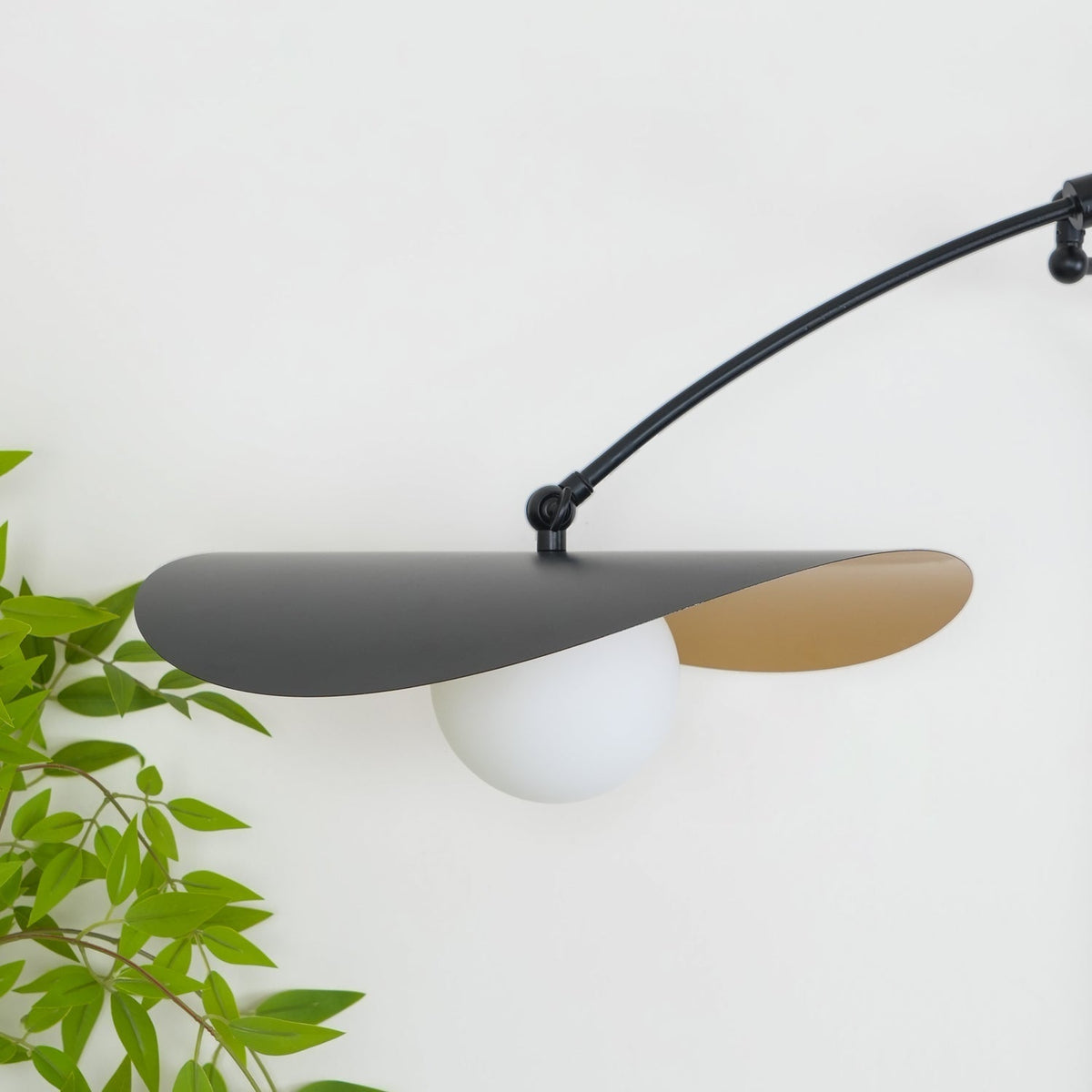 Tirove aplique de pared vidrio minimalista
