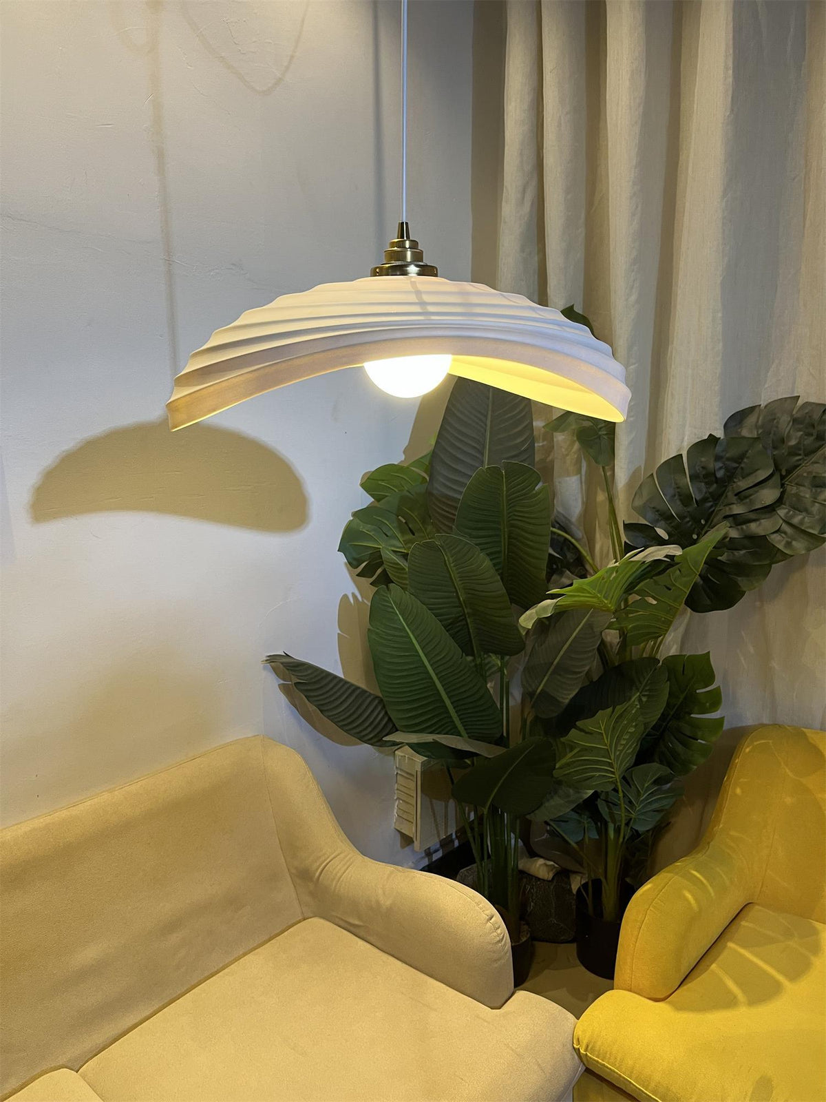 Lucaneria lámpara colgante moderna de resina