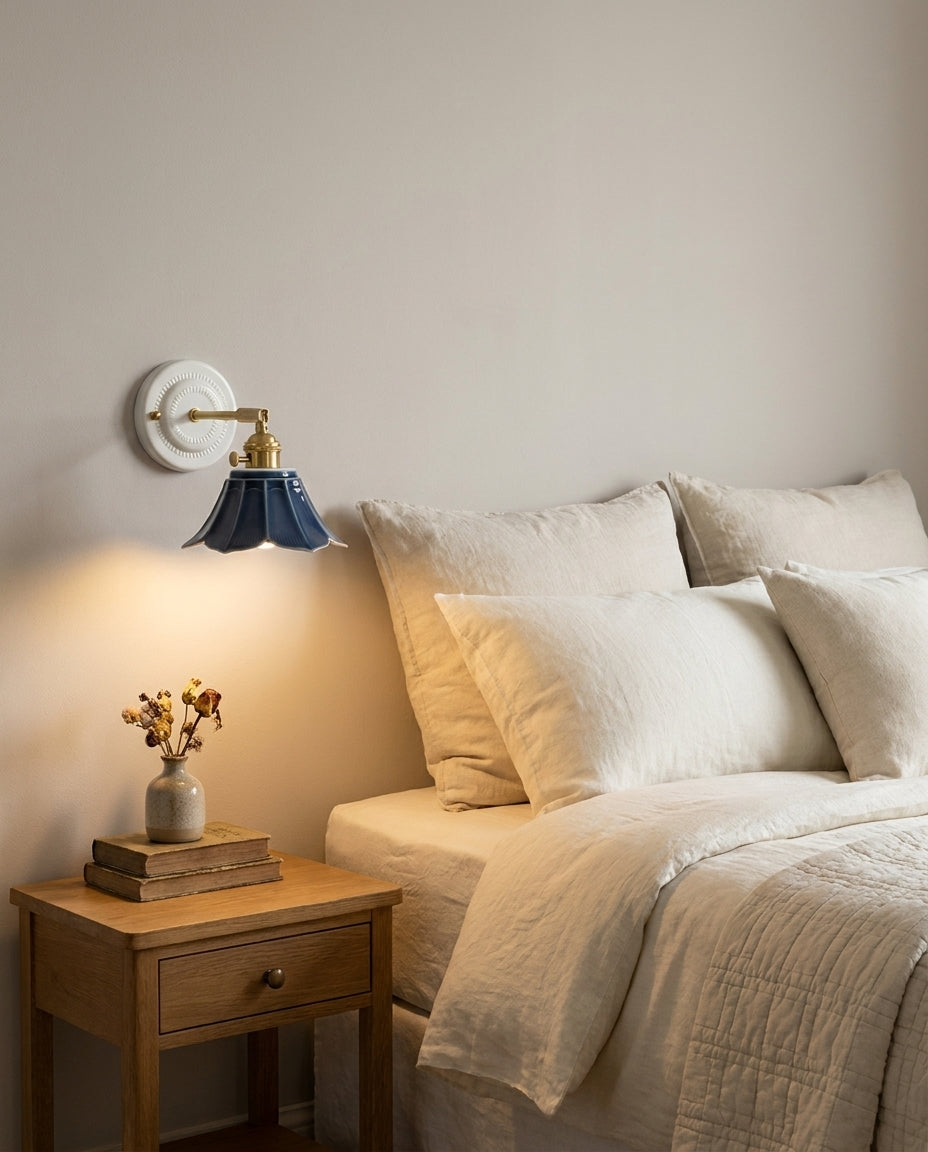 Navy aplique de pared