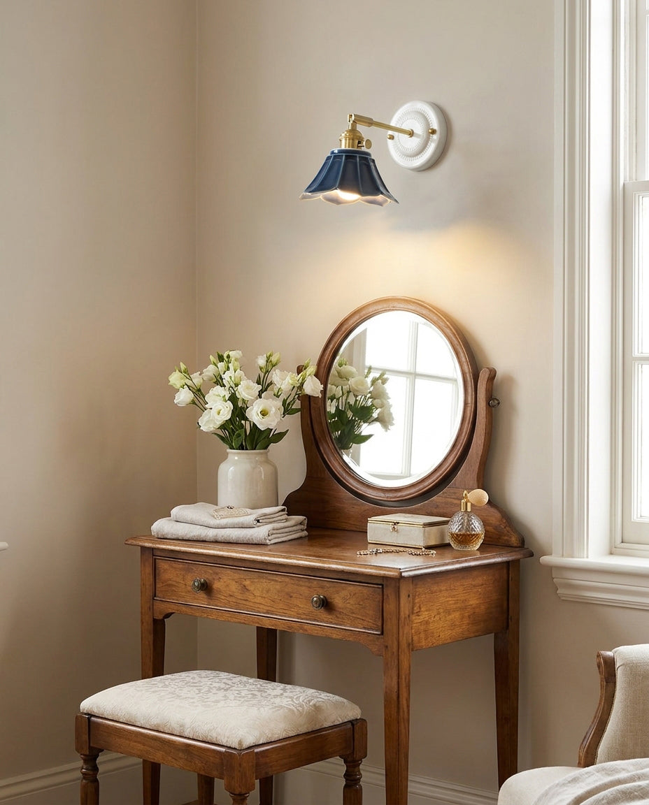 Navy aplique de pared