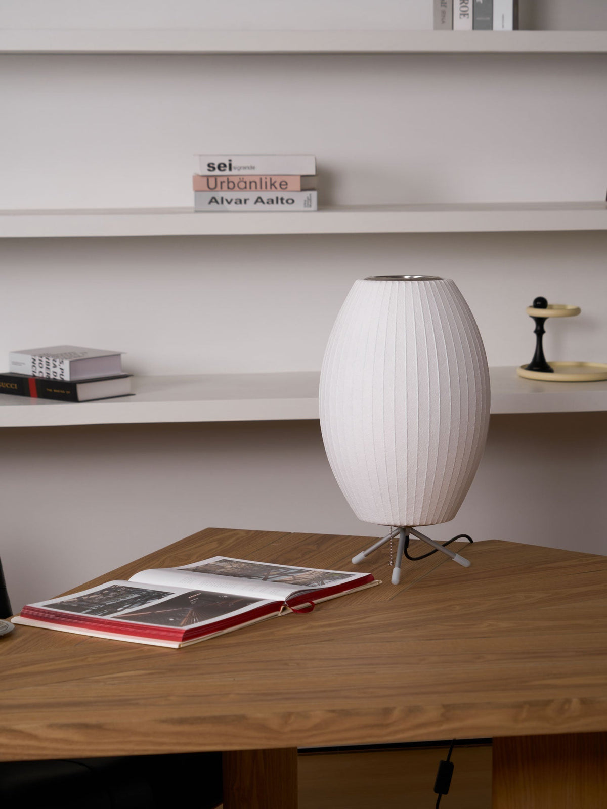 Rostix lámpara de mesa minimalista de acero